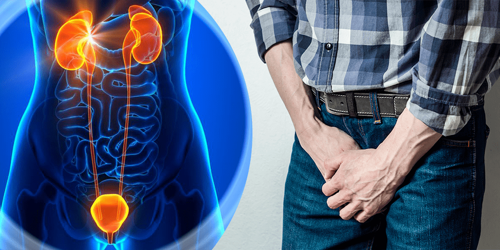 Anzeichen einer Prostatitis