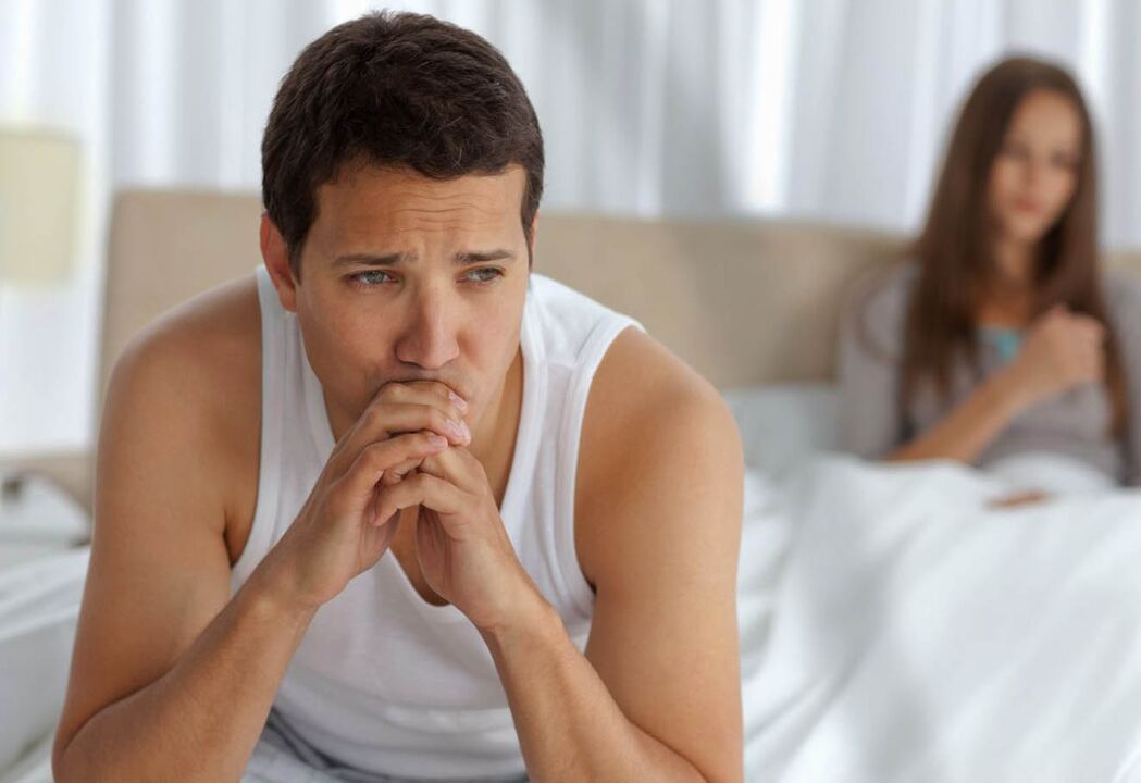 Symptome einer Prostatitis